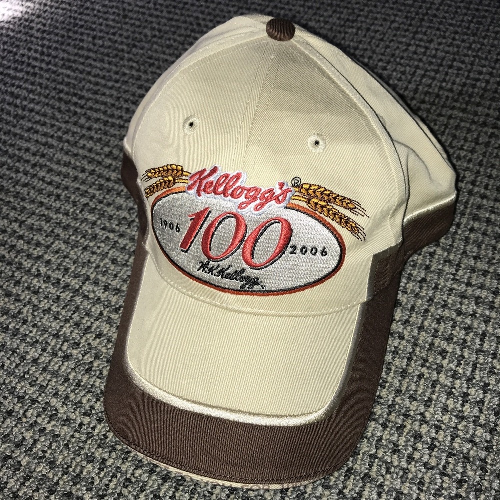 Kellogg's Brand 100 Years Embroidered Adjustable Baseball Hat OSFA‎